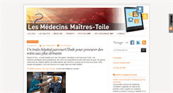 Desktop Screenshot of medecins-maitres-toile.org